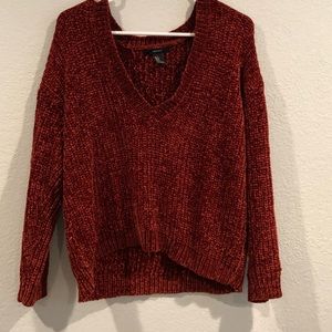 Forever 21 burnt orange sweater